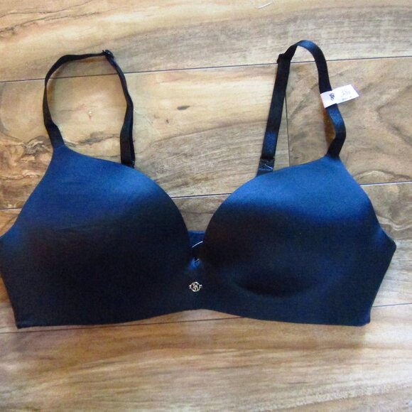 NWT- SO OBSESSED by Victoria's Secret Black Padded Push Up No Wire Bra Size 38B - Picture 1 of 7